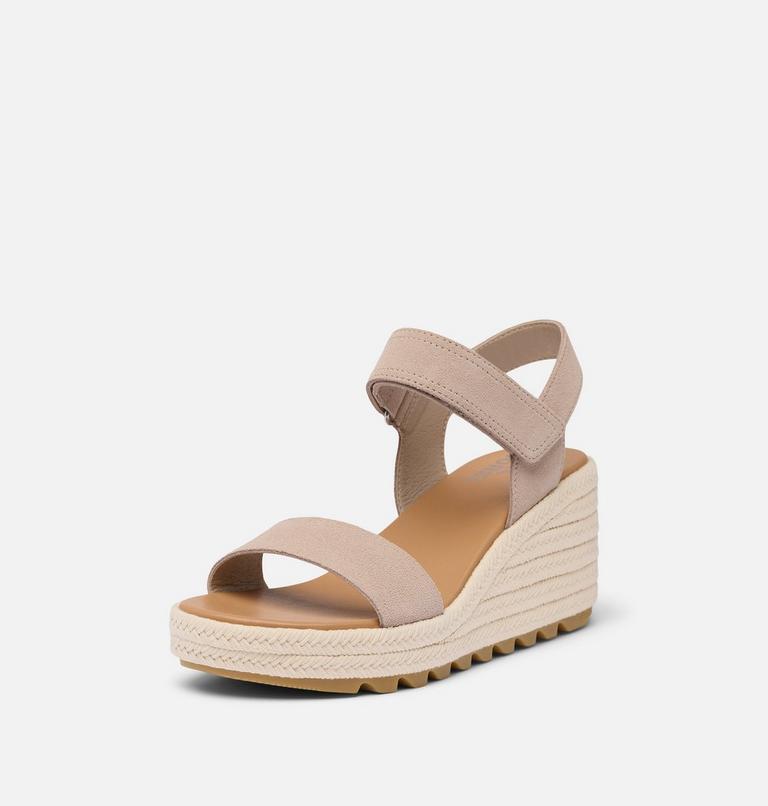 CAMERON Women's Wedge Sandal, Color: Crushed Clay, Gum 17, image 8