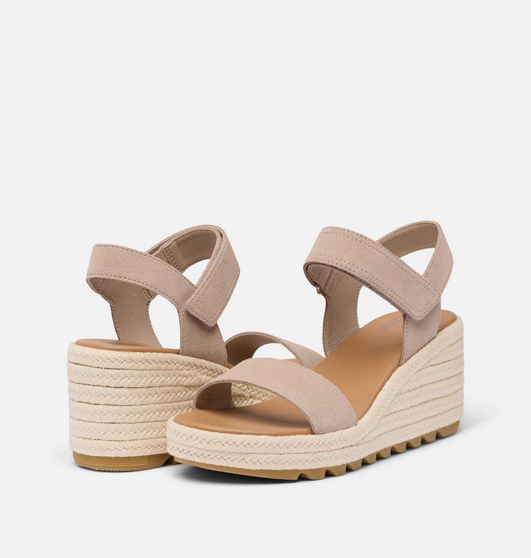 CAMERON Women's Wedge Sandal, Color: Crushed Clay, Gum 17, image 9