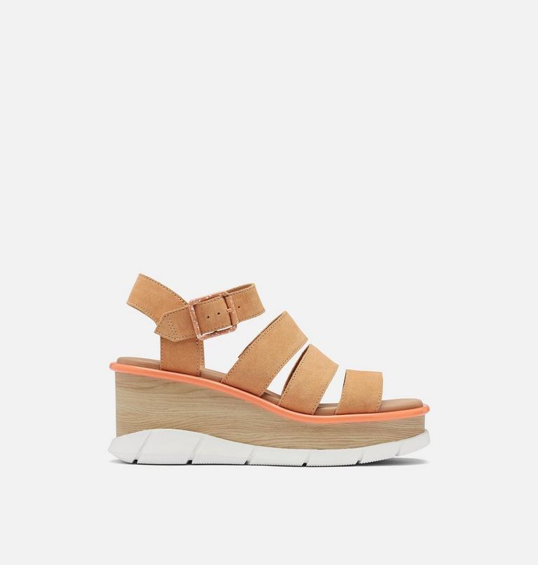 JOANIE III ANKLE STRAP | 877 | 10, Color: Faded Spark, White, image 1