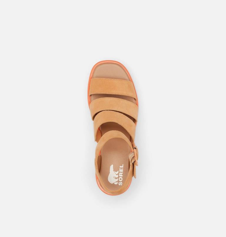 JOANIE III ANKLE STRAP | 877 | 10, Color: Faded Spark, White, image 5