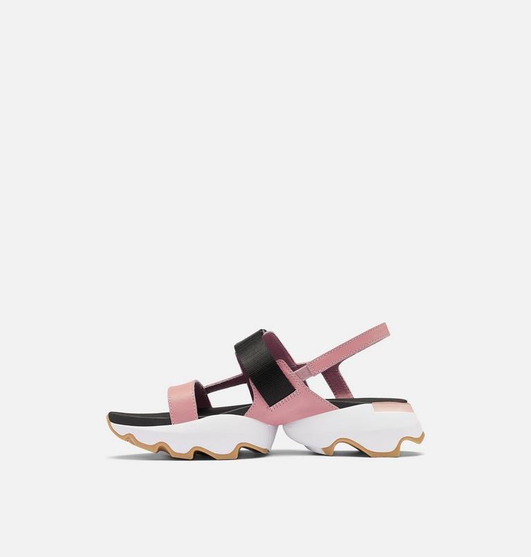 Women's Kinetic Impact Sling Sporty Sandal, Color: Eraser Pink, White, image 4