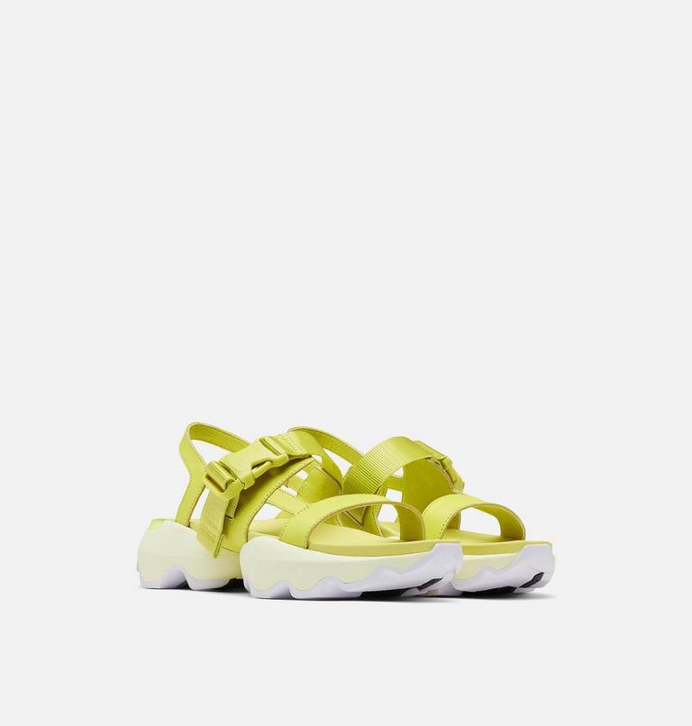 Women's Kinetic Impact Sling Sporty Sandal, Color: Bolt, White, image 2