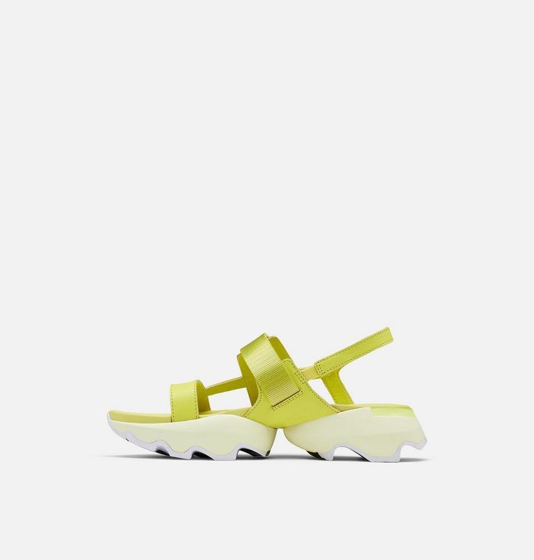 Women's Kinetic Impact Sling Sporty Sandal, Color: Bolt, White, image 4