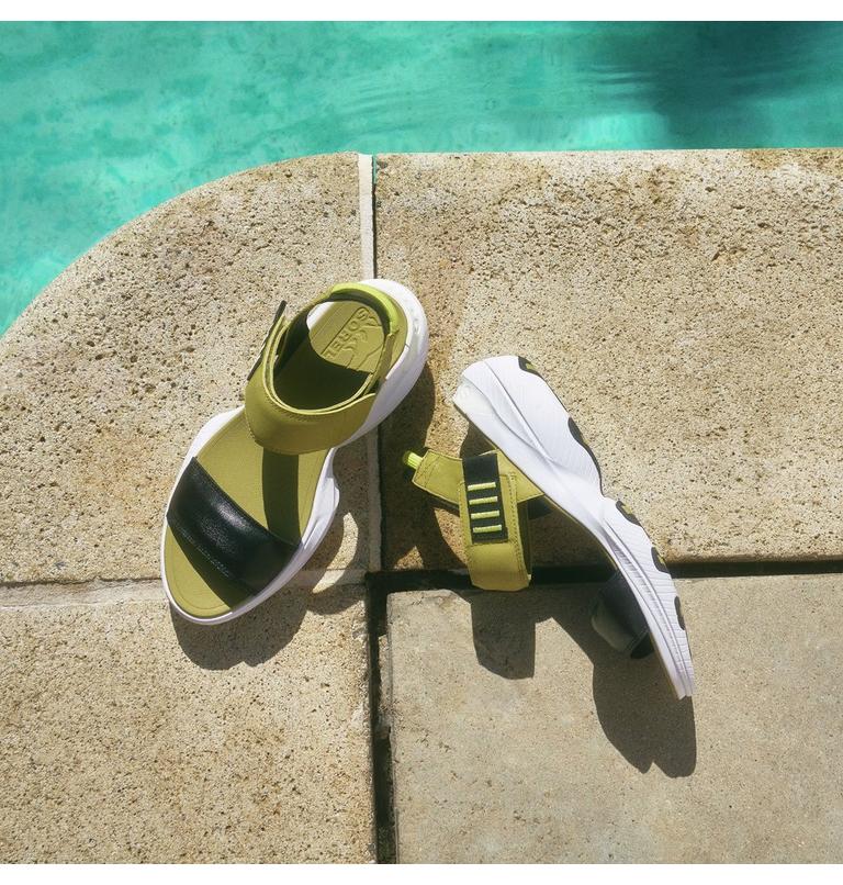 Women's Explorer Blitz Stride Sporty Sandal, Color: Olive Shade, Black, image 9