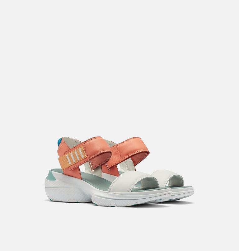Women's Explorer Blitz Stride Sporty Sandal, Color: Paradiso Peach, Sea Salt, image 2