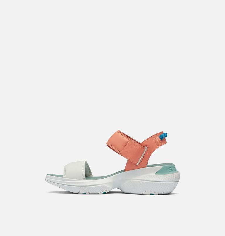 Women's Explorer Blitz Stride Sporty Sandal, Color: Paradiso Peach, Sea Salt, image 4