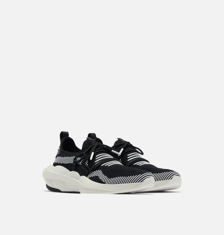 Women's Explorer Defy Low Sneaker, Color: Black, White, image 2