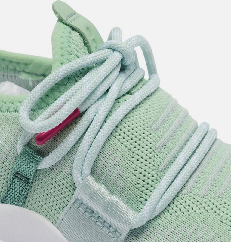 Women's Explorer Defy Low Sneaker, Color: Sea Sprite, White, image 7