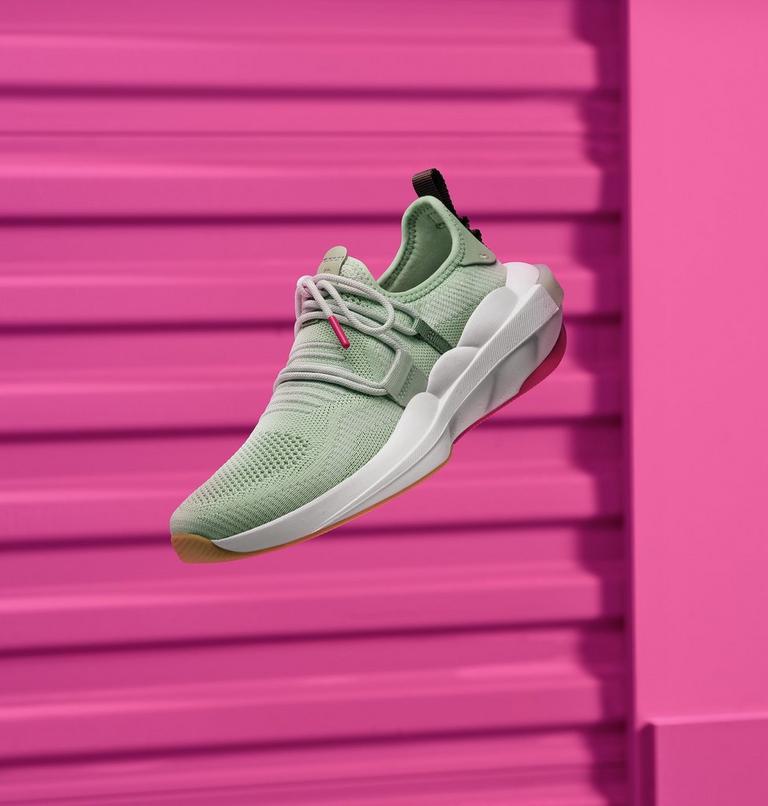 Women's Explorer Defy Low Sneaker, Color: Sea Sprite, White, image 11