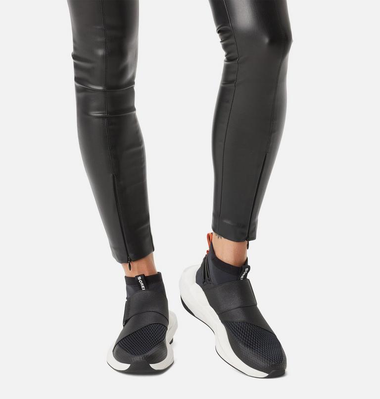 Women's Explorer Defy Mid Sneaker, Color: Black, Sea Salt, image 8