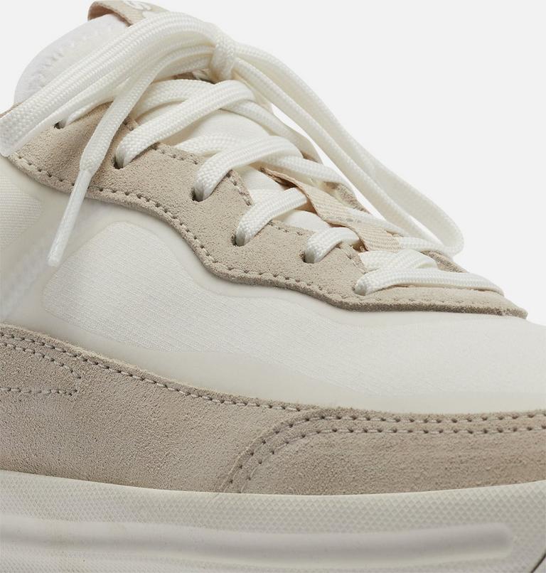 Women's ONA 503 Low Sneaker, Color: Sea Salt, Dark Stone, image 7