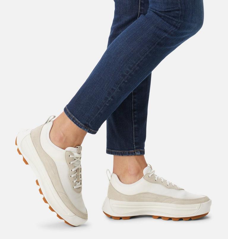 Women's ONA 503 Low Sneaker, Color: Sea Salt, Dark Stone, image 8
