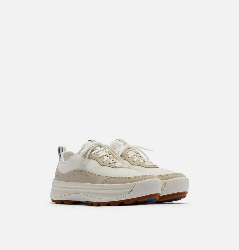 Women's ONA 503 Low Sneaker, Color: Sea Salt, Dark Stone, image 2