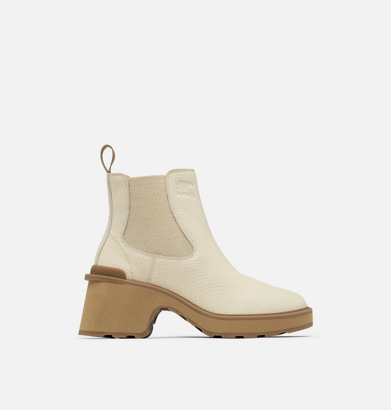 Women's Hi-Line Heel Chelsea Boot, Color: Bleached Ceramic, Caribou Buff, image 1