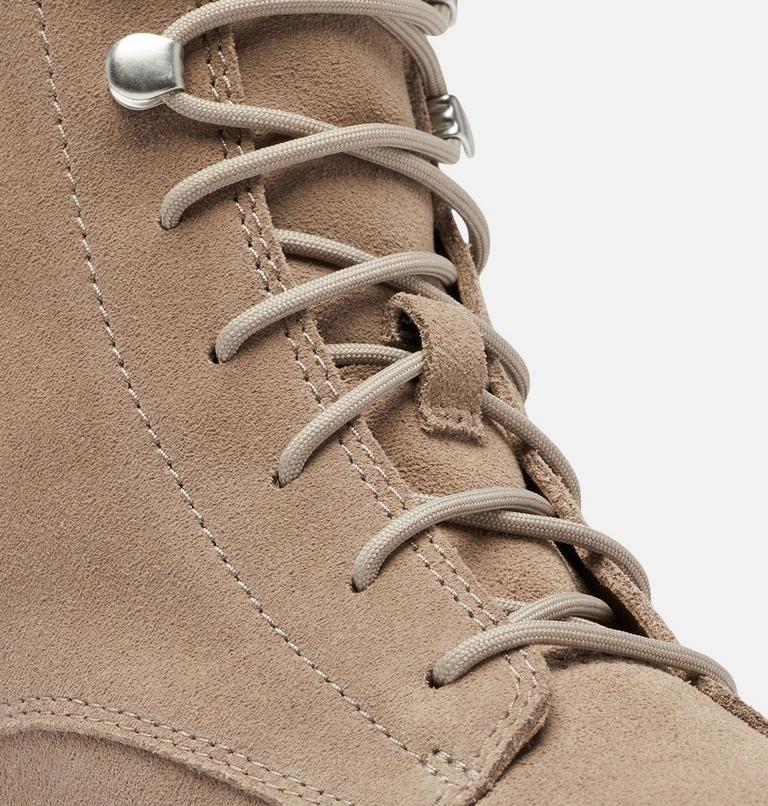 Women's Hi-Line Heel Lace Boot, Color: Omega Taupe, Wet Sand, image 8