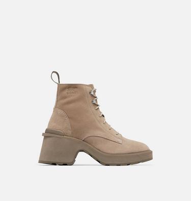 Women's Hi-Line Heel Lace Boot, Color: Omega Taupe, Wet Sand, image 13
