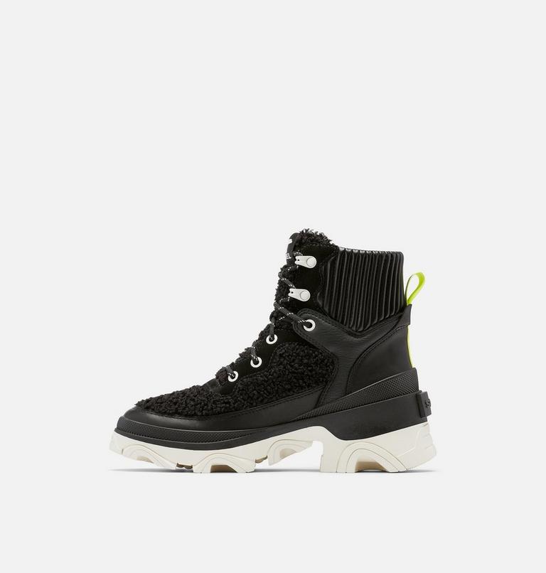 BREX Cozy Lace Women's Boot, Color: Black, Sea Salt, image 4