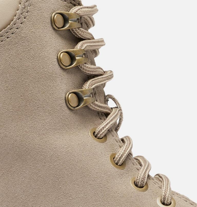 Women's Lennox Lace STKD Boot, Color: Omega Taupe, Gum, image 8