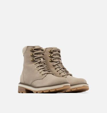 Women's Lennox Lace STKD Boot, Color: Omega Taupe, Gum, image 2