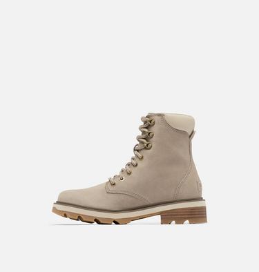 Women's Lennox Lace STKD Boot, Color: Omega Taupe, Gum, image 4