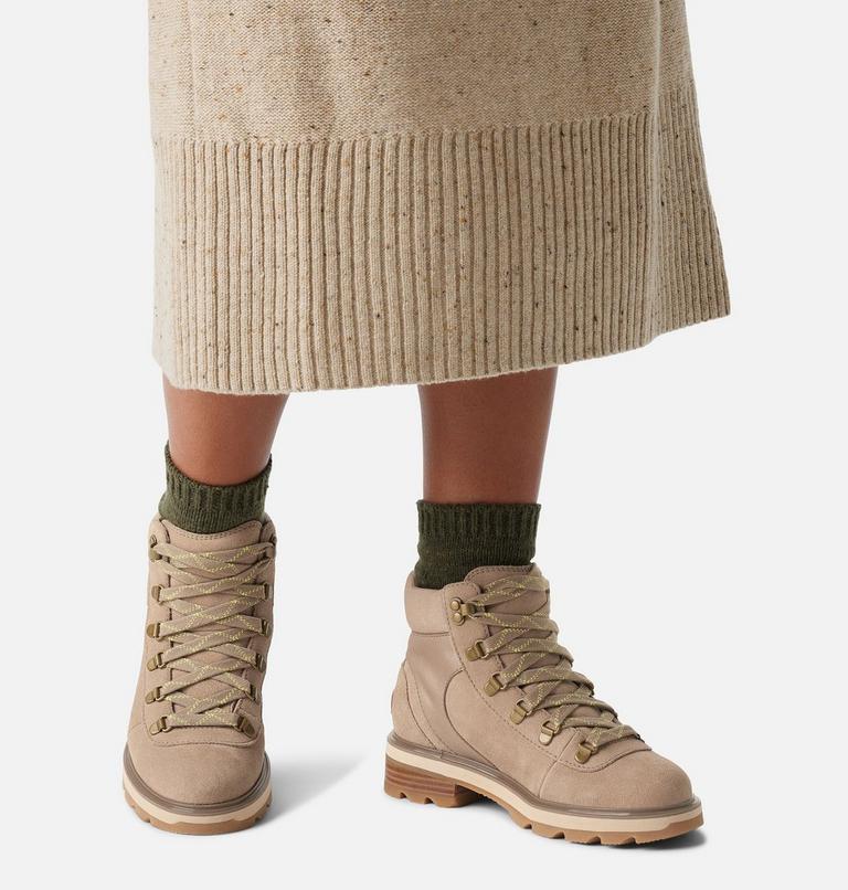 Women's Lennox Hiker STKD Boot, Color: Omega Taupe, Gum, image 7
