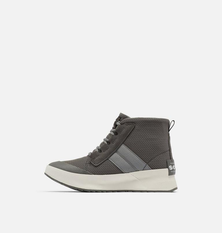 Women's Out N About III Waterproof Mid Sneaker, Color: Quarry, Sea Salt, image 4