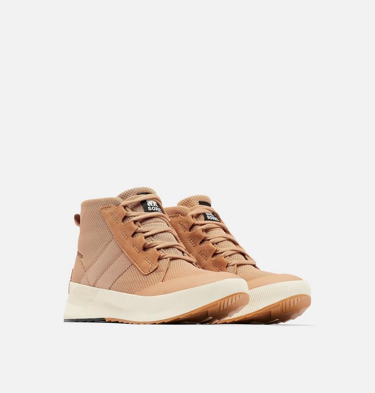 Women's Out N About III Mid Sneaker, Color: Tawny Buff, Chalk, image 2