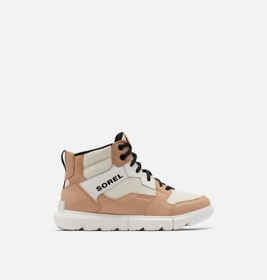Women's Sorel Explorer II Sneaker Mid, Color: Chalk, Black, image 1