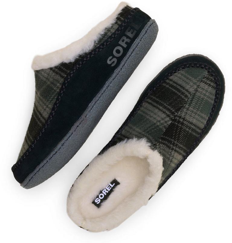 FALCON RIDGE II Men's Slipper, Color: Black, Grill, image 4