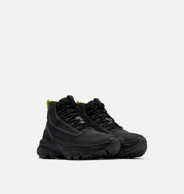 Women's Kinetic Breakthru Venture Mid Waterproof Winter Sneaker, Color: Black, Jet, image 2