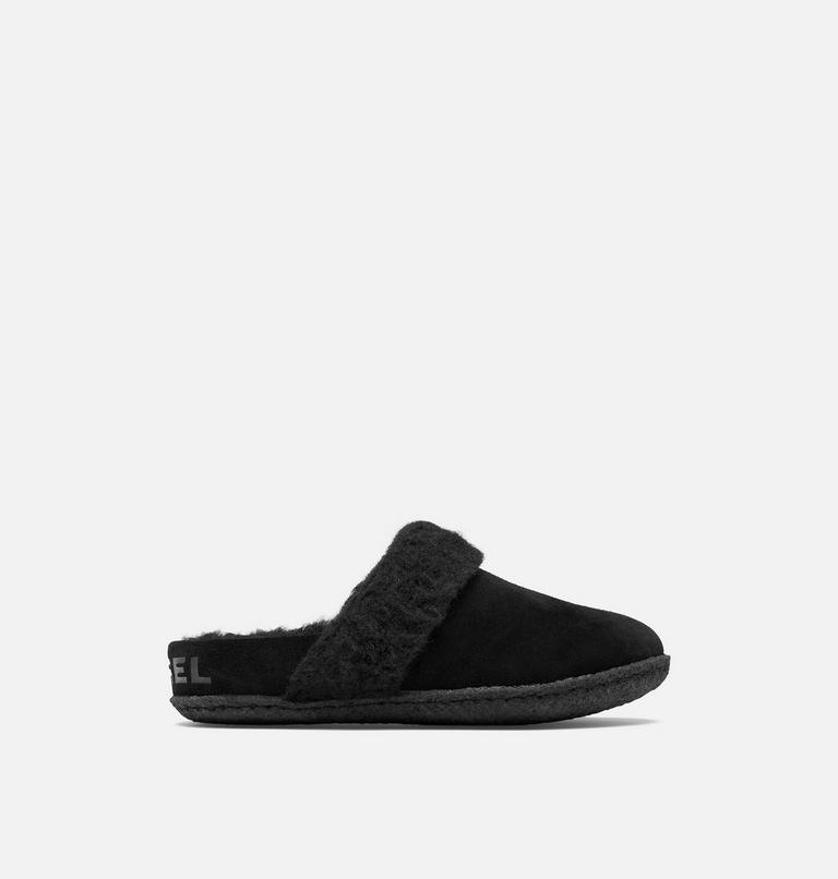 NAKISKA Slide II Youth Slipper, Color: Black, Sea Salt, image 1