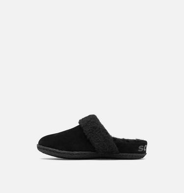NAKISKA Slide II Youth Slipper, Color: Black, Sea Salt, image 4