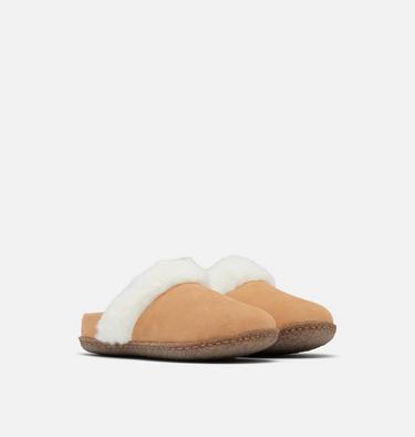 NAKISKA Slide II Youth Slipper, Color: Tawny Buff, Gum 2, image 2