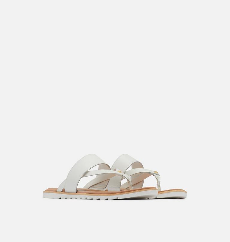 Women's Ella II Easy Flip Sandal, Color: Sea Salt, Gum 2, image 2