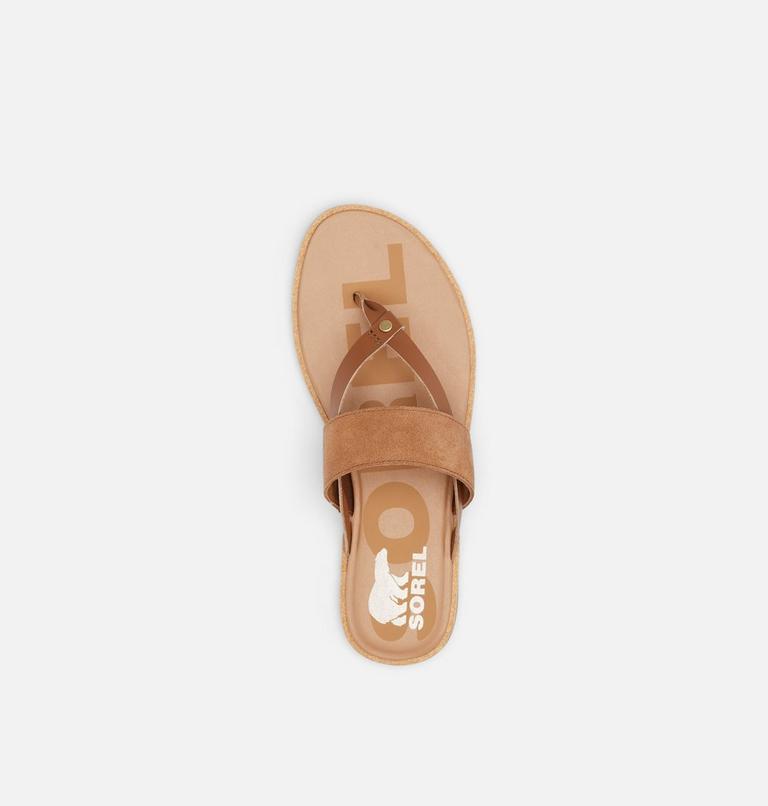 Women's Ella II Easy Flip Sandal, Color: Velvet Tan, Gum 2, image 5