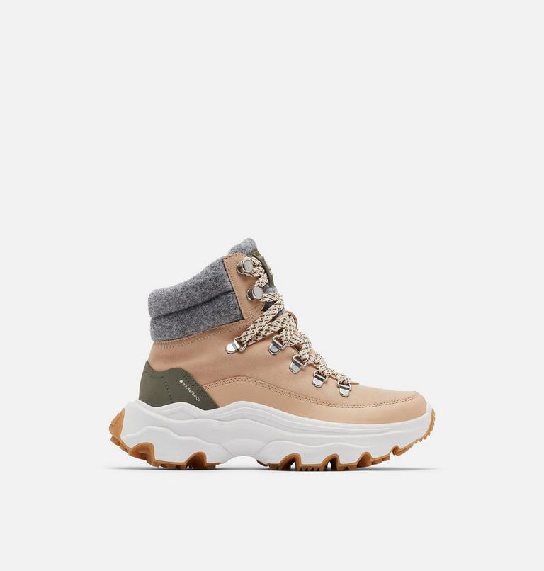 Women's Kinetic Breakthru Conquest Waterproof Bootie, Color: Nova Sand, Stone Green, image 1