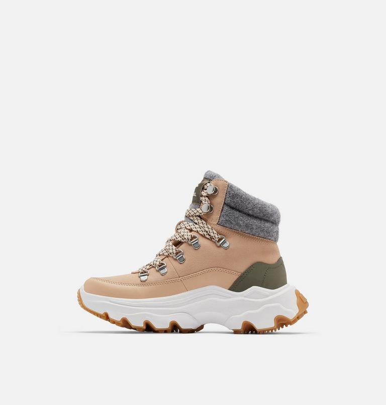 Women's Kinetic Breakthru Conquest Waterproof Bootie, Color: Nova Sand, Stone Green, image 4