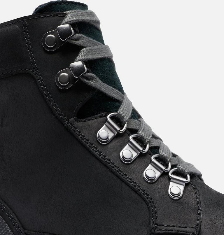 Men's Ankeny II Mid Waterproof Boot, Color: Black, Coal, image 7