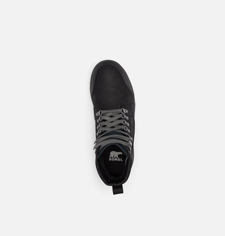 Men's Ankeny II Mid Waterproof Boot, Color: Black, Coal, image 5