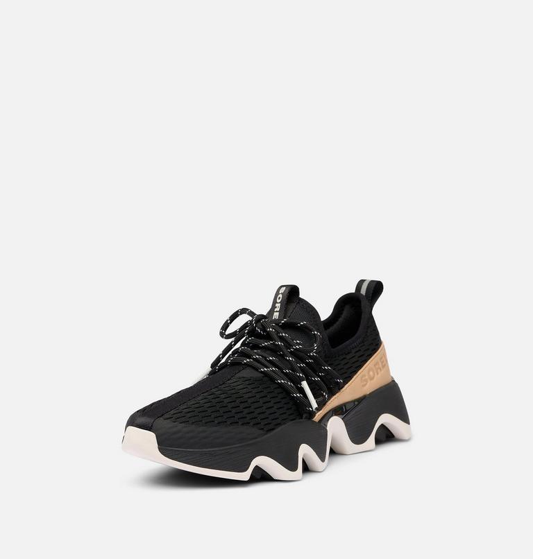 Women's Kinetic Impact II Lace Sneaker, Color: Black, Honest Beige, image 8