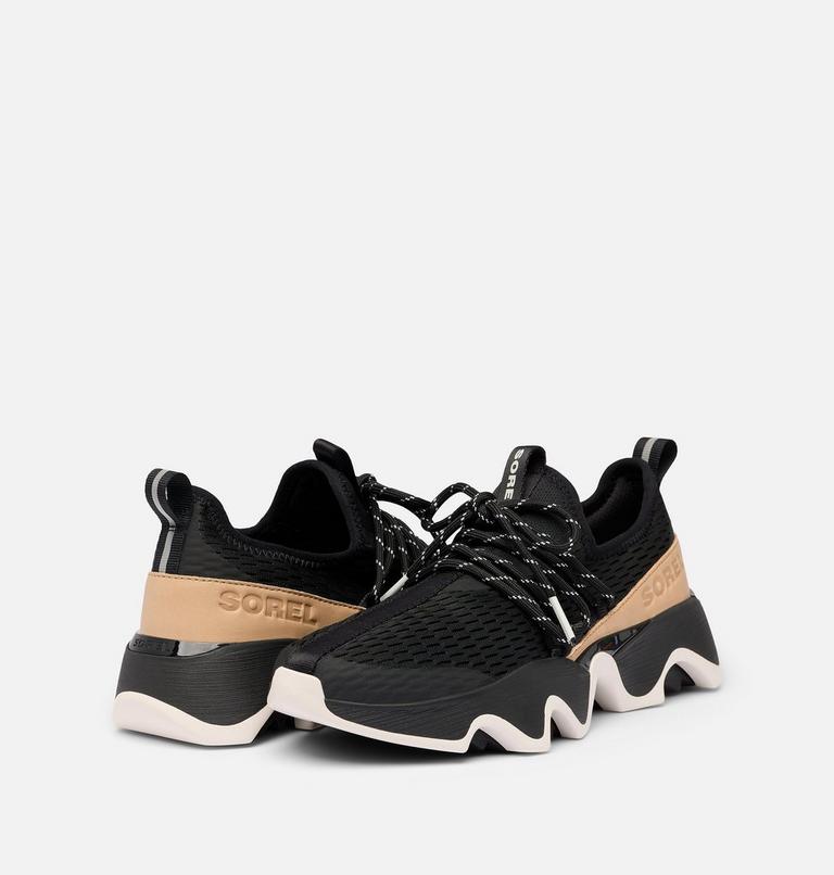 Women's Kinetic Impact II Lace Sneaker, Color: Black, Honest Beige, image 9