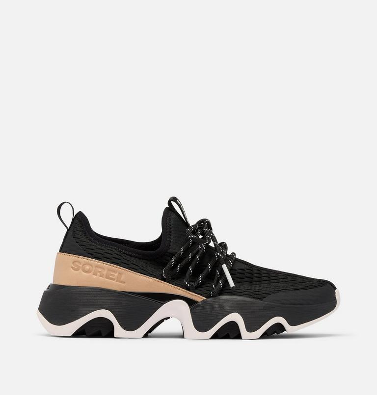 Women's Kinetic Impact II Lace Sneaker, Color: Black, Honest Beige, image 1