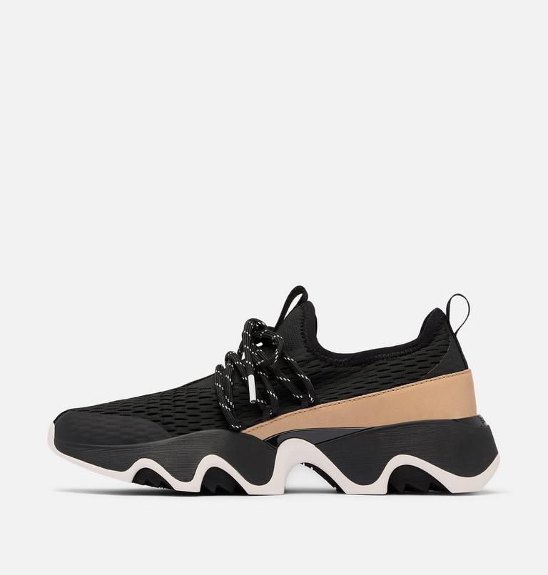 Women's Kinetic Impact II Lace Sneaker, Color: Black, Honest Beige, image 4