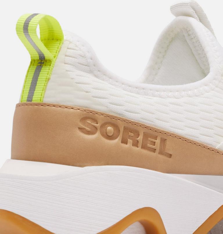 Women's Kinetic Impact II Lace Sneaker, Color: Sea Salt, Radiation, image 8