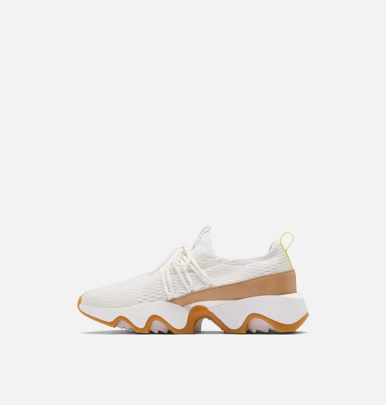 Women's Kinetic Impact II Lace Sneaker, Color: Sea Salt, Radiation, image 4