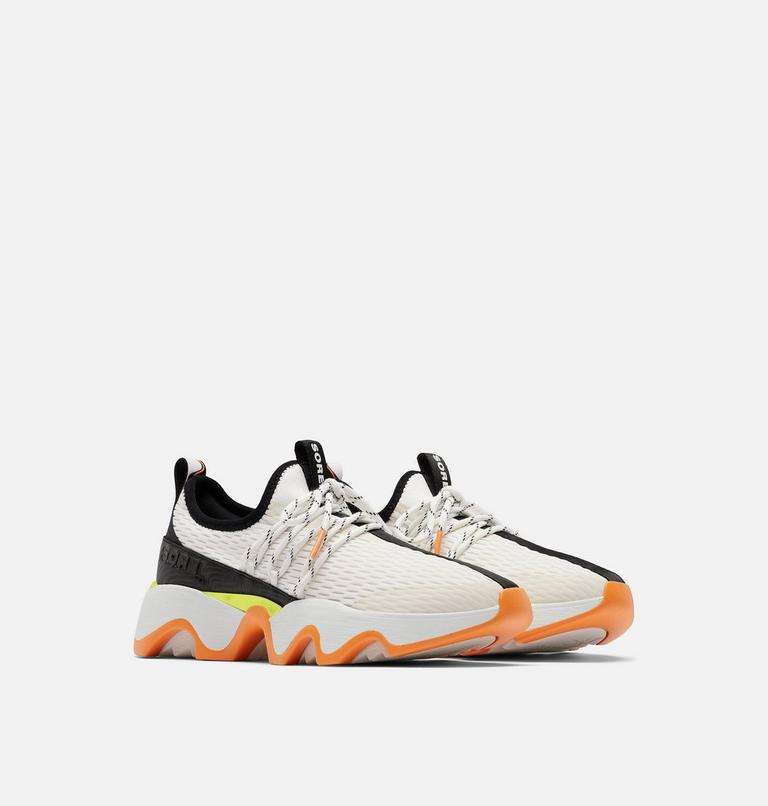 Women's Kinetic Impact II Lace Sneaker, Color: Sea Salt, Koi, image 2