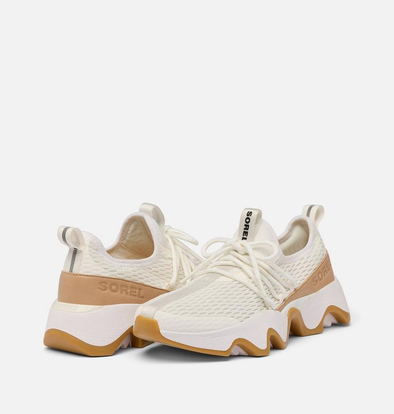 Women's Kinetic Impact II Lace Sneaker, Color: Sea Salt, Gum 16, image 9