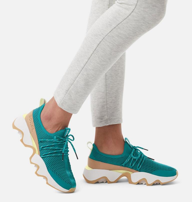 KINETIC Impact II Lace Women's Sneaker, Color: Teal Chloride, Sea Salt, image 7