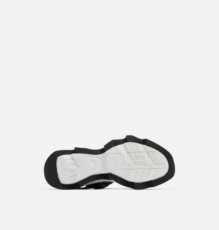 KINETIC Impact Sandales hautes compens&eacute;es &agrave; bride en Y pour femme, Color: Black, Sea Salt, image 6