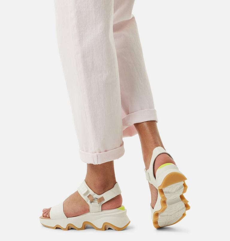 KINETIC? IMPACT Y-STRAP HIGH SANDAL | 125 | 8.5, Color: Sea Salt, Radiation, image 7